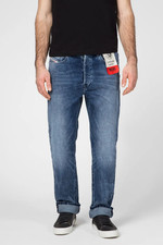 Diesel Men's Blue Stretch High