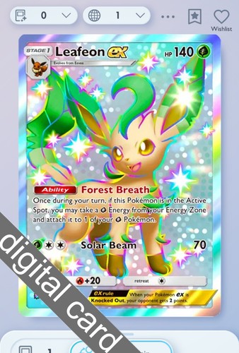 Pokemon tcg pocket leafeon - tcg,