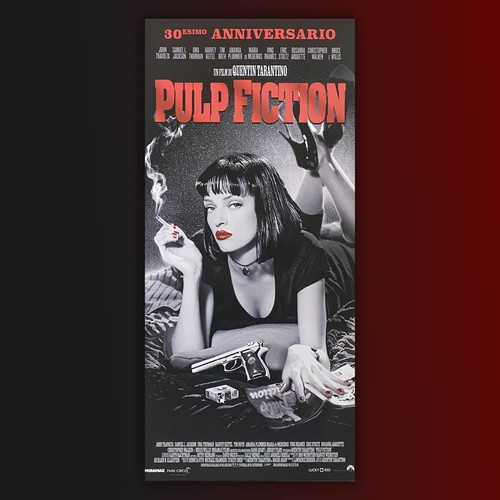 Locandina poster pulp - locandina,