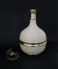 ✅ MERAVIGLIOSA LAMPADA DESIGN TOMMASO BARBI EPOCA 1970 IN CERAMICA VINTAGE-4728