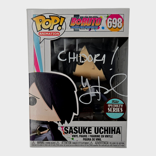 Autografo firmato sasuke - autografo, funko