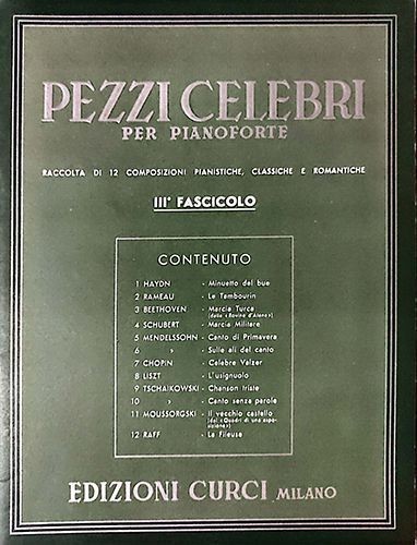 Aavv pezzi celebri per - aavv,