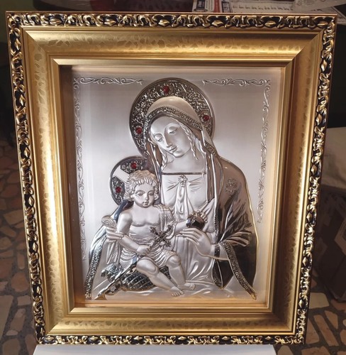 Quadro capezzale madonna con - quadro,