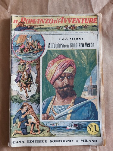 Romanzo avventure sonzogno - d'avventure,