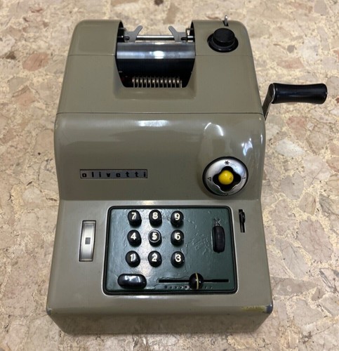 Macchina calcolatrice olivetti - calcolatrice,