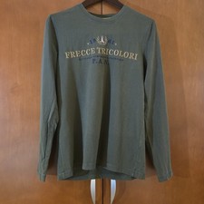 Aeronautica Militare camicia manica lunga completamente ricamata uomo taglia M