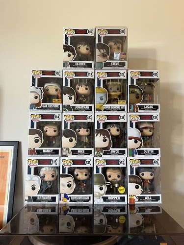 Lotto funko pop stranger - di, pop!