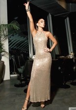 Abito lungo Zara NUOVO nudo