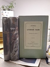 STORIA DELLA LETTERATURA ITALIANA DE SANCTIS EINAUDI 2 VOLUMI COFANETTO 