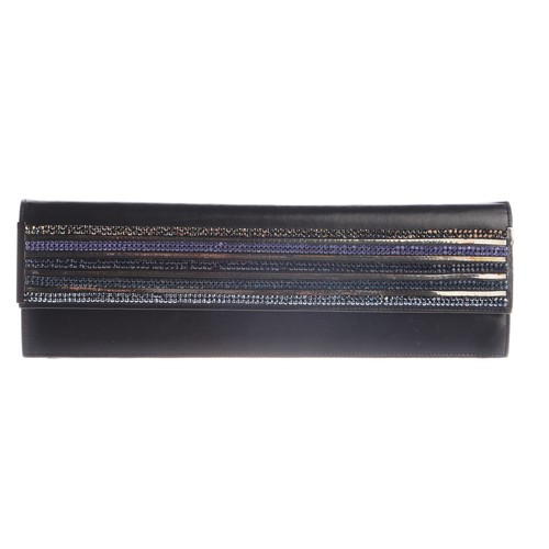 Pochette swarovski nera - pochette, ottima