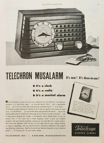 1946 telechron orologio - 1946,