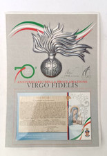 ♥ 70° ANNIVERSARIO DELLA PROCLAMAZIONE VIRGO FIDELIS FOGLIO + CARTOLINA 2019 Y37