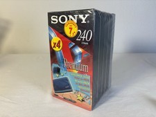 Sony VHS cartucce vuote +
