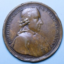 MEDAGLIA XVIII SECOLO EMESSA
