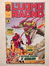 UOMO RAGNO N. 134 MORTE DI GOBLIN - EDITORIALE CORNO  NO RESA - PIU' CHE OTTIMO
