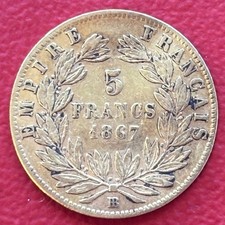 Franchi 1867 di napoleone - 1867, bb