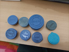 lotto vintage  sfere SIES acciaio  in scatola di plastica per biciclette.