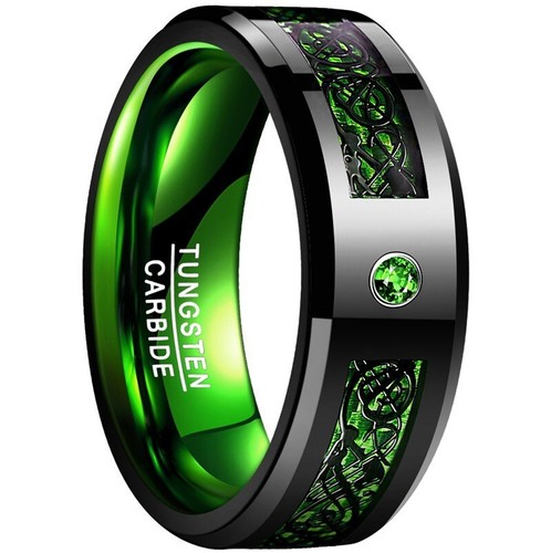 Anello uomo tungsteno - anello,