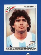FIGURINA CALCIATORI PANINI MEXICO 86 DIEGO ARMANDO MARADONA N°84 REC/RECOVERED