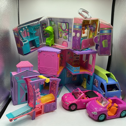 Lotto playset bambola enorme - playset,