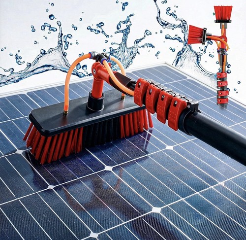 Spazzola pannelli fotovoltaici - spazzola,