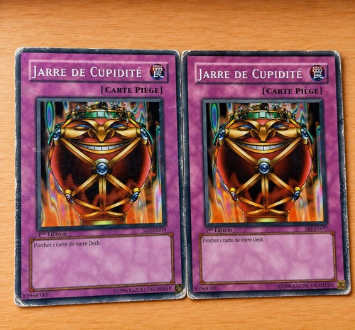 Lotto 2x giara della - yu-gi-oh!,