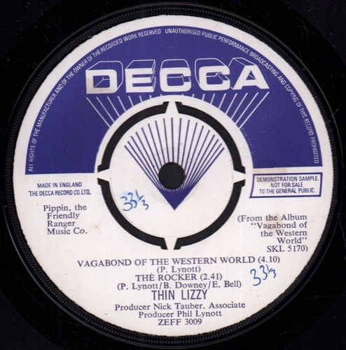 Thin lizzy vagabond the - thin,