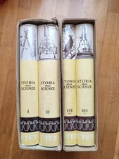 STORIA DELLE SCIENZE Coordinata da Nicola Abbagnano - Utet 1962 3 Volumi 4 Tomi