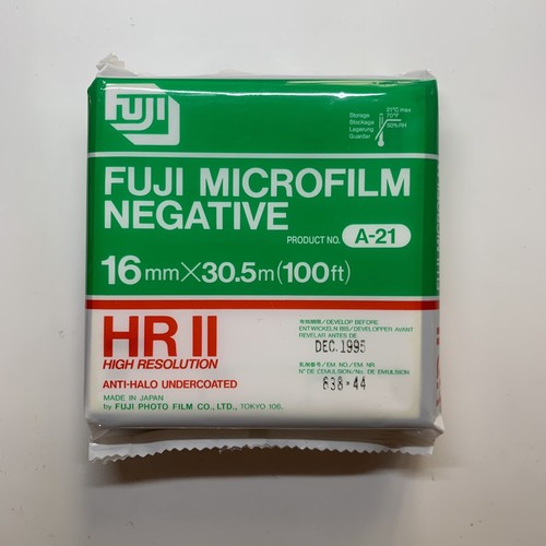 Nos fuji microfilm negativo - nos,