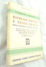 MANUALE HOEPLI SCIENZE NATURALI RIPRODUZIONE SESSUALITà GENETICA BIOLOGIA