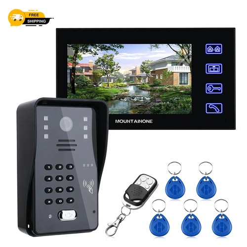 7inch video door - 7inch, phone