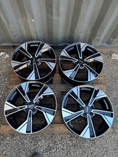 4 CERCHI LEGA 8J19 5X108 48,50 63,4 MAK MALMOE BLACK MIRROR LEGGERMENTE ROVINATI