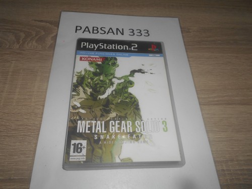 Ps2 metal gear solid pal - -,