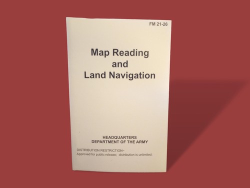 Army map reading - map, and