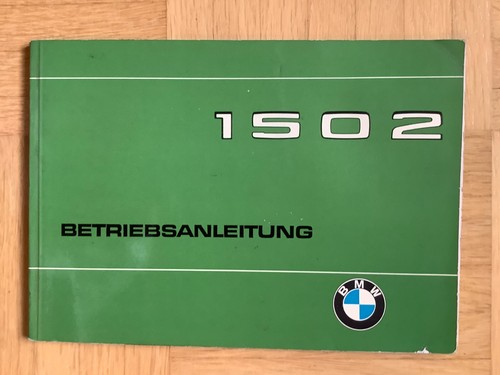 Bmw 1502 manuale uso - manuale,