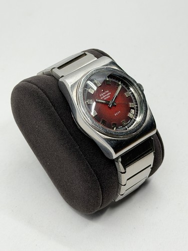 Zenith defy red fume - defy, sunburst
