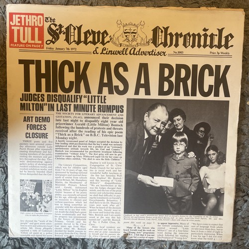Jethro tull thick a brick - tull, as