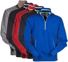 FELPA MEZZA ZIP CORTA MAGLIA