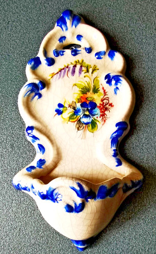 Acquasantiera ceramica