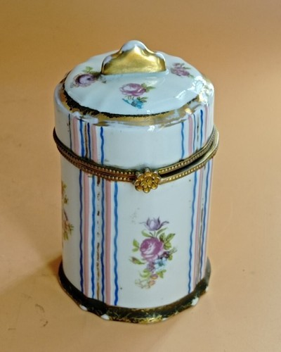 Barattolino porcellana limoges - porcellana,