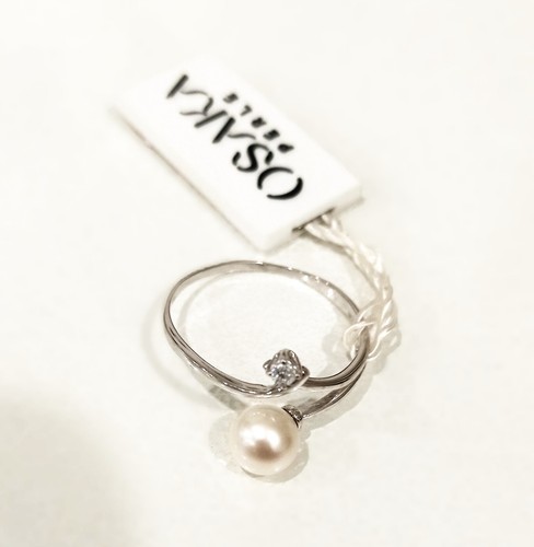 Anello donna oro - bianco, 18kt