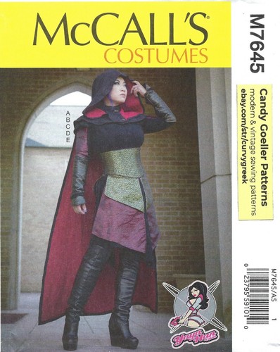 Abito mccall m7645 assassins - abito, mccall's