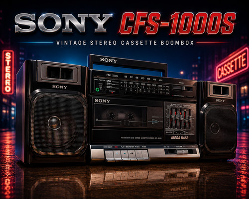 Sony cfs 1000s rare - cfs-1000s, 🌈rare🌈