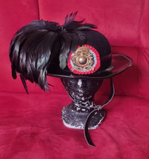 CAPPELLO BERSAGLIERE DA BIMBO MORETTO VAIRA CON COCCARDA + PIUMETTO TAG 56 RARI