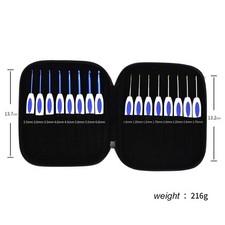  16 PEZZI Gancio Ergonomico