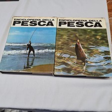(Piero Pieroni) Enciclopedia della pesca 1967 SADEA 2 volumi