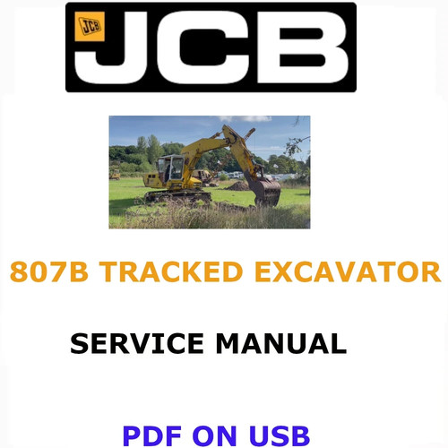 Jcb 807b escavatore cingolato - jcb,