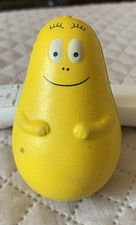 Pupazzo barbapapà Antistress Barbazoo Giallo Vintage Da Collezione