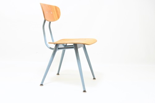 Sedia scrivania scuola vintage