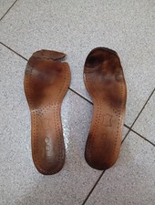 Suolette scarpe Usate In Pelle, Sandali, Pantofole 